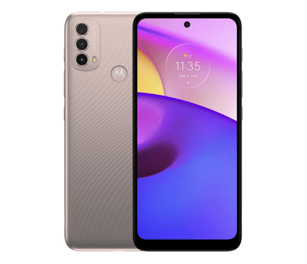 Motorola moto e40 4/64GB Pink Clay 90Hz - 689091 - zdjęcie